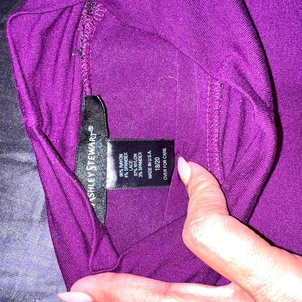 Purple Lace top